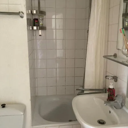 Te Westende - Bad アパート ミデルケルケ