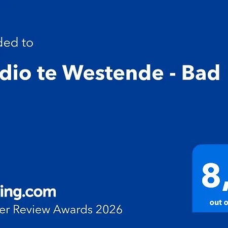 Te Westende - Bad アパート
